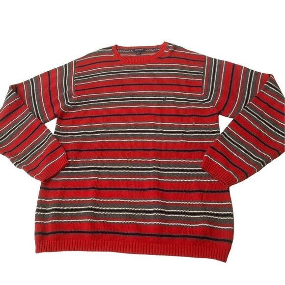 Vintage Nautica Striped Sweater - Picture 1 of 7